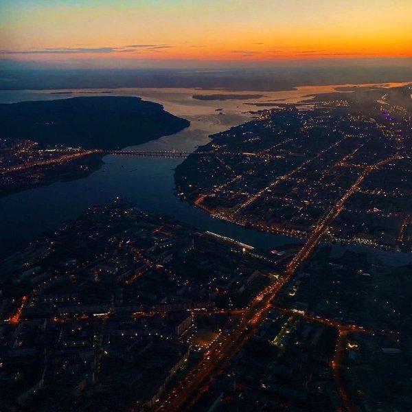 Череповец с высоты птичьего полета