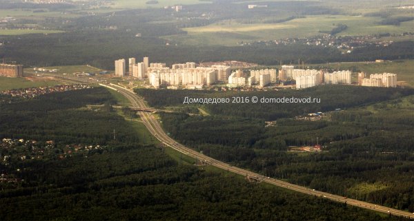 Домодедово с высоты птичьего полета