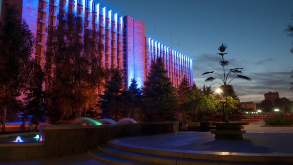 Красоты ночного Донецка