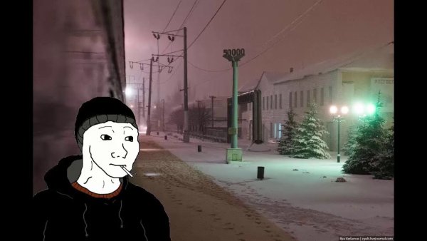 Doomer Art Russian Train