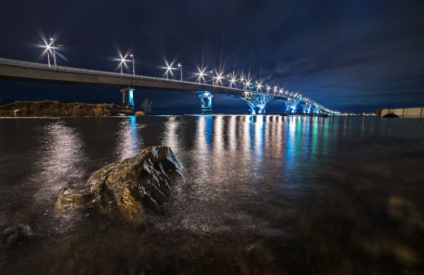 Мост Саратов Энгельс