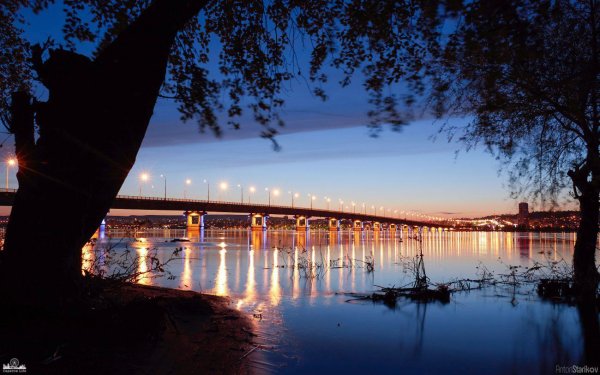 Саратов набережная мост