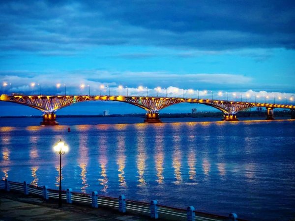 Мост Саратов Энгельс