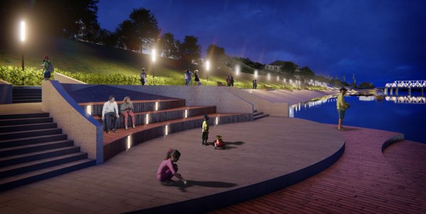 Сызрань новая набережная