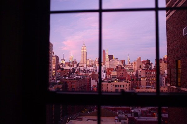 Город из окна