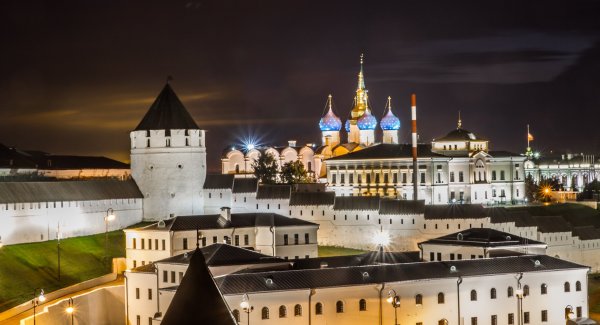 Казанский Кремль вид из Кремля