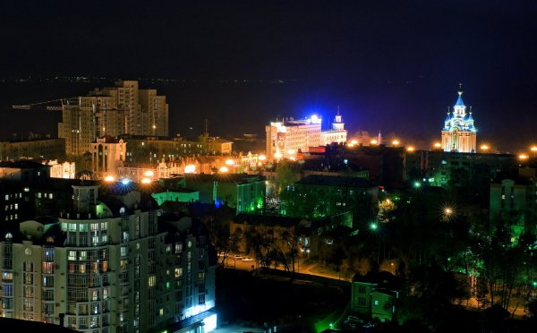 Ночной Хабаровск
