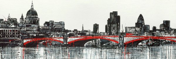 Лондон пейзаж Графика