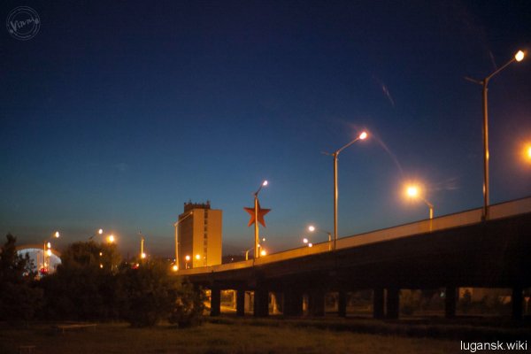 Ночной Луганск 2022