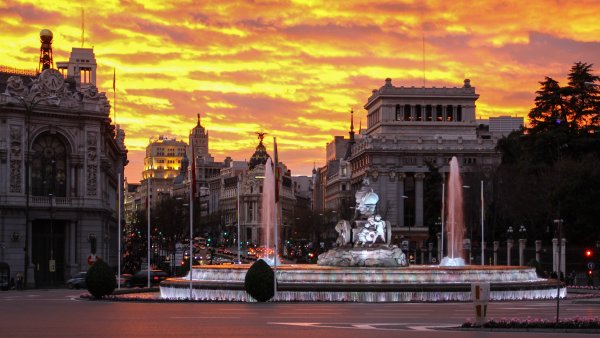 Площадь Сибелес Мадрид