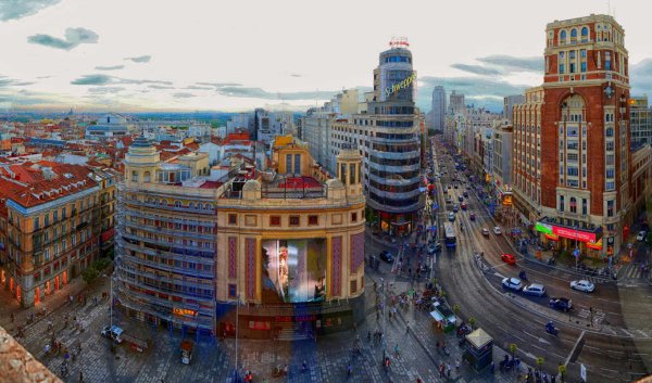 Мадрид улицы HD