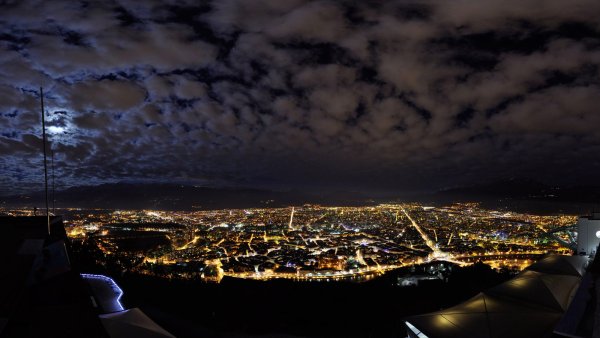 Ночной Тарки в Махачкале