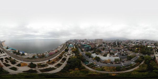 Панорама Махачкалы 360 градусов