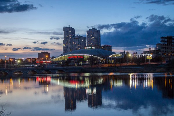 Набережная реки Миасс Челябинск