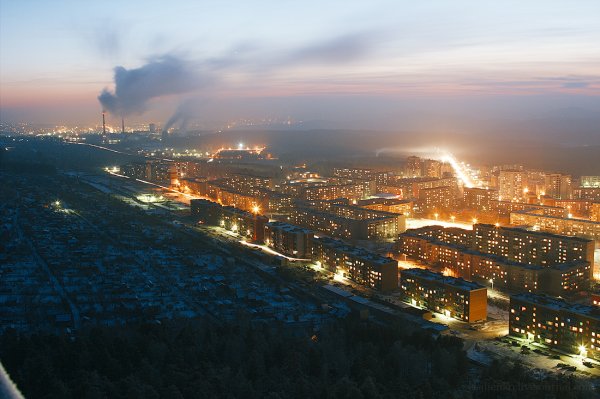 Ночной Миасс