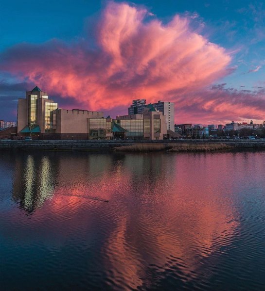 Река Миасс в городе Челябинске