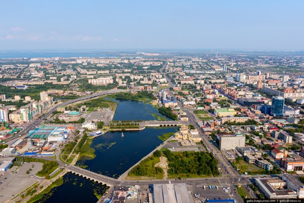 Челябинск с высоты птичьего полета