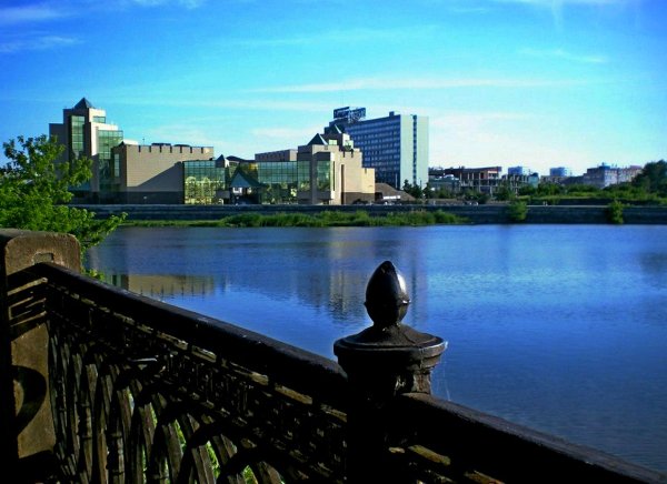 Набережная реки Миас Челябинск