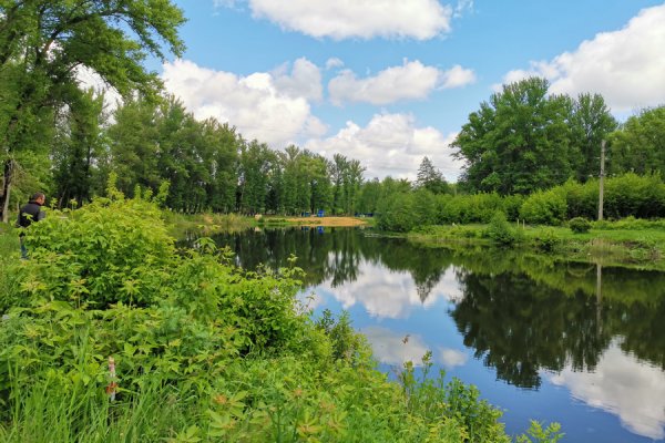 Набережная реки в Мичуринске