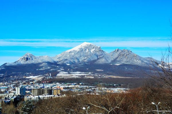 Минеральные воды гора Машук зимой