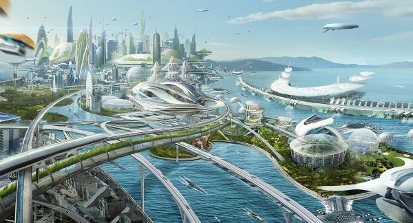 Экогород будущего концепт