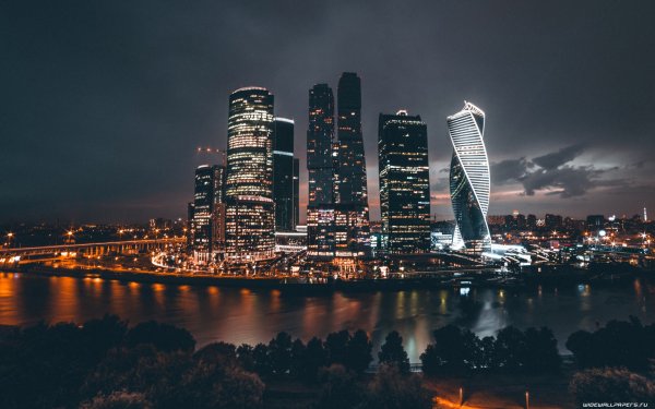 Москва Сити 8к