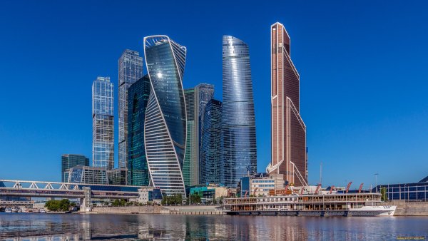 Москва Сити 8к