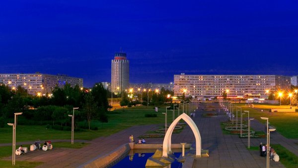 Набережная города Набережные Челны