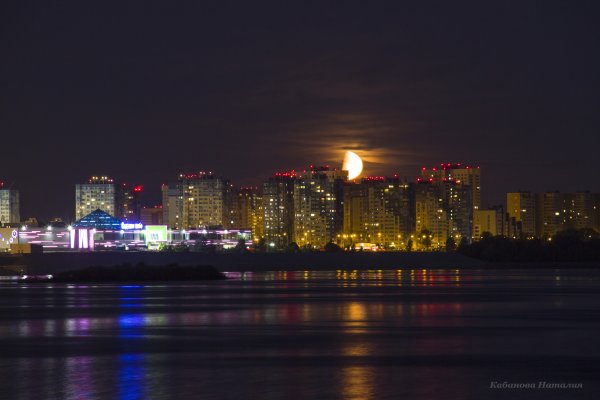 Ночной город Набережные Челны