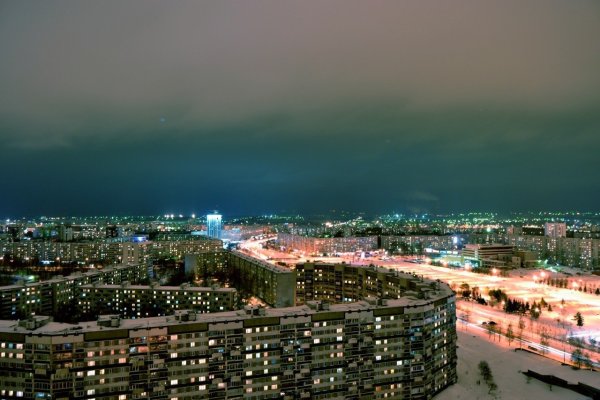 Ночной город Набережные Челны