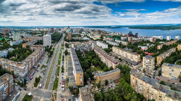 Центральная улица Самары