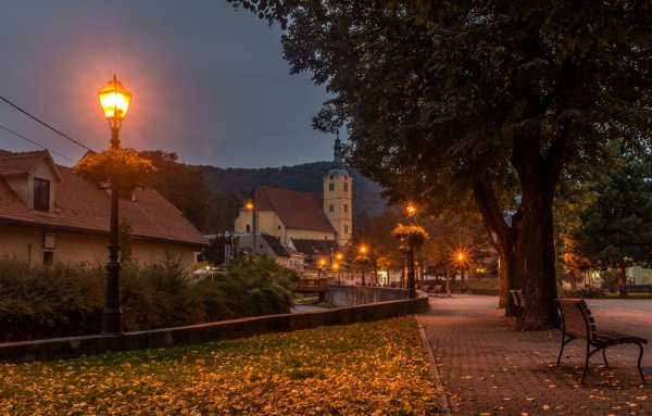 Вечер в городе