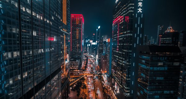 Архитектура ночного города