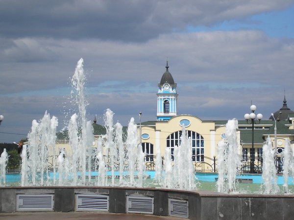 Город Ногинск Фонтанная площадь