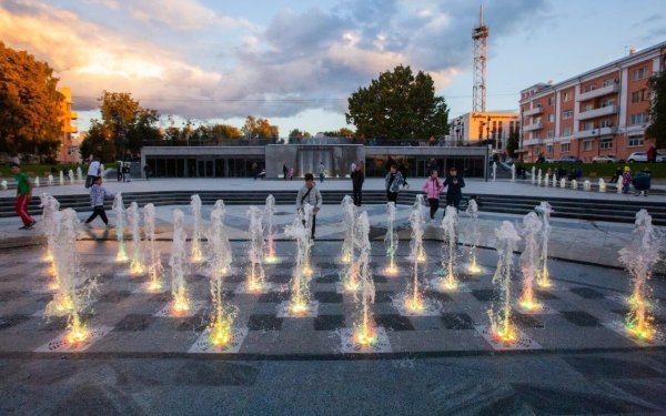 Ногинск Фонтанная площадь