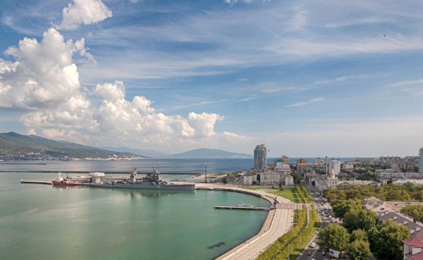 Новороссийск вид на бухту