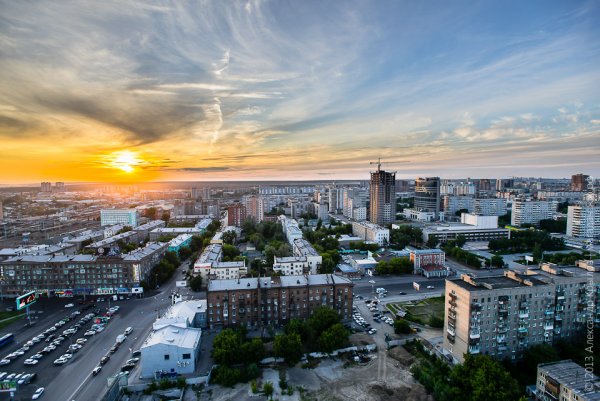 Новосибирск виды города