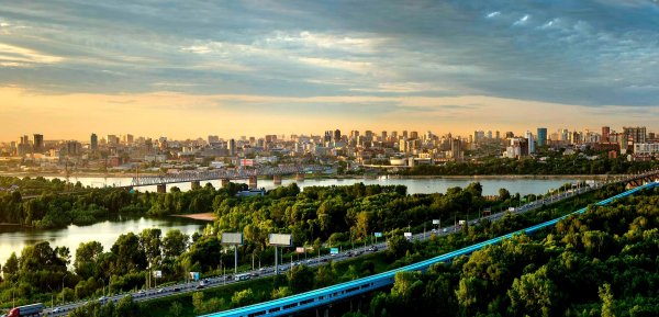 Панорама Новосибирск
