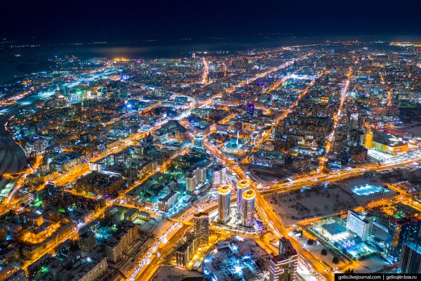 Gelio ночной Новосибирск