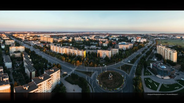 Волгодонск с высоты птичьего полета