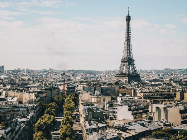 Париж 'Эйфель 4k