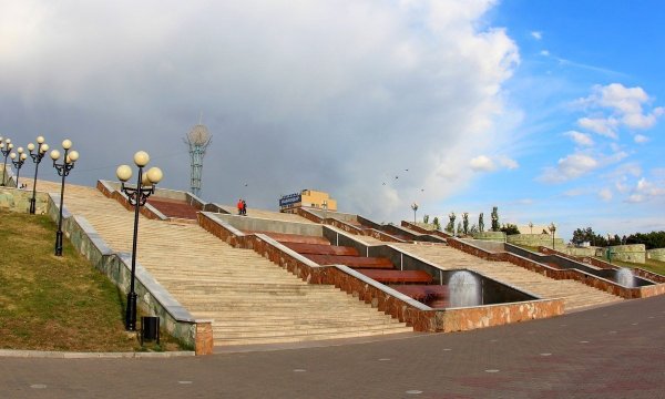 Город Павлодар набережная