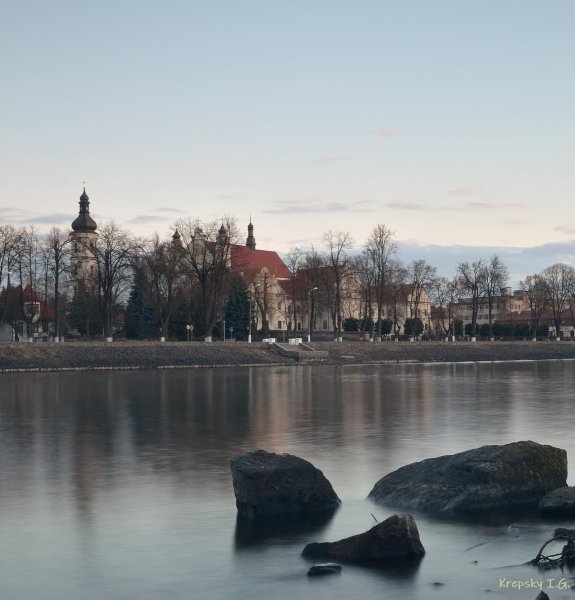 Река в Пинске