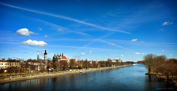 Река пина в Пинске