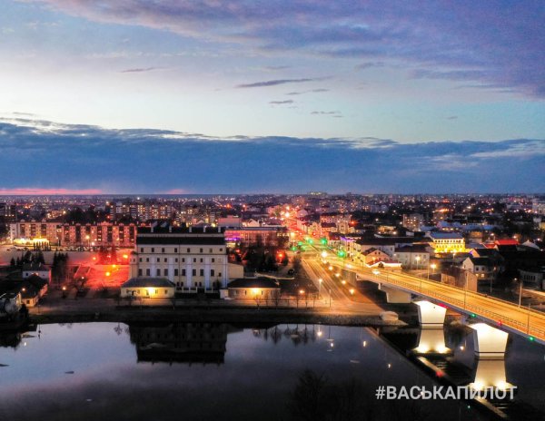 Пинск ночной