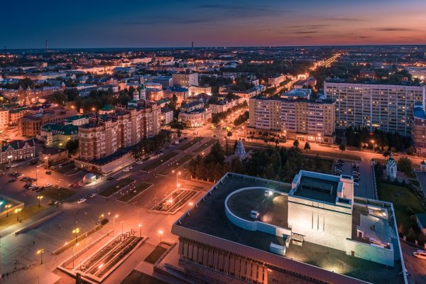 Йошкар-Ола вид сверху