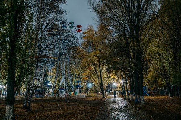 Поздняя осень в городе