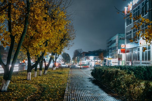 Россошь вечером