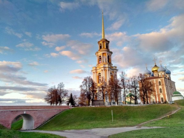 Осень Золотая Рязань Рязанский Кремль