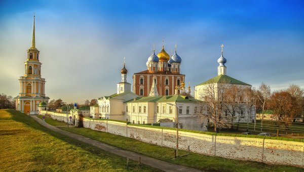 Рязанский Кремль Рязань летом